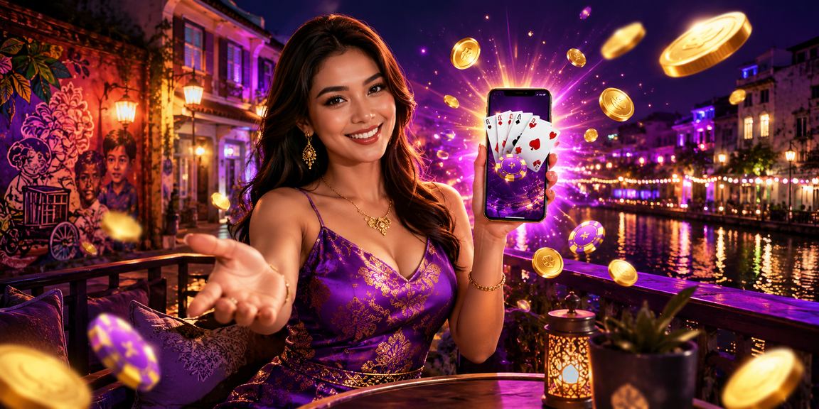 Pengguna di Pulau Pinang bermain rummy dalam talian dengan gaya Melayu tempatan